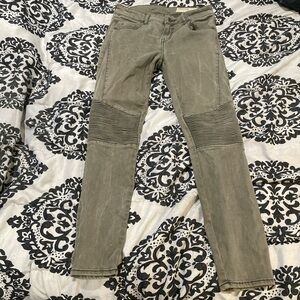 Pistola green Denim Pants